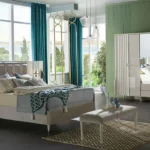 Gravita Schlafzimmerset, Spiegelschrank mit 3 Fächern