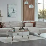 Valencia Ecksofa – Weiß